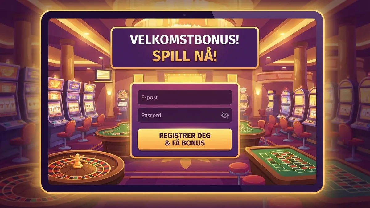 Registrer deg med bonus